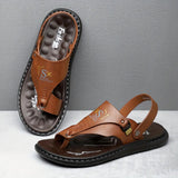 Air Walkers™ | Cushioned Sandals (Brown)