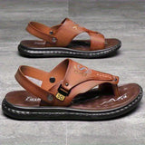 Air Walkers™ | Cushioned Sandals (Brown)